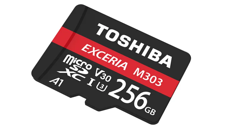 TOSHIBA Exceria M303 Micro SD Card 64 Гб 128 256 V30 UHS-I A1 SDXC Скорость до 98 МБ/с. модуль памяти Transflash карты памяти TF