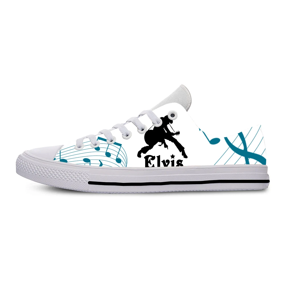 

Running Shoes For Women Men Custom Elvis Presley Pattern Leisure Canvas Sneakers Man Woman Zapatos De Hombre