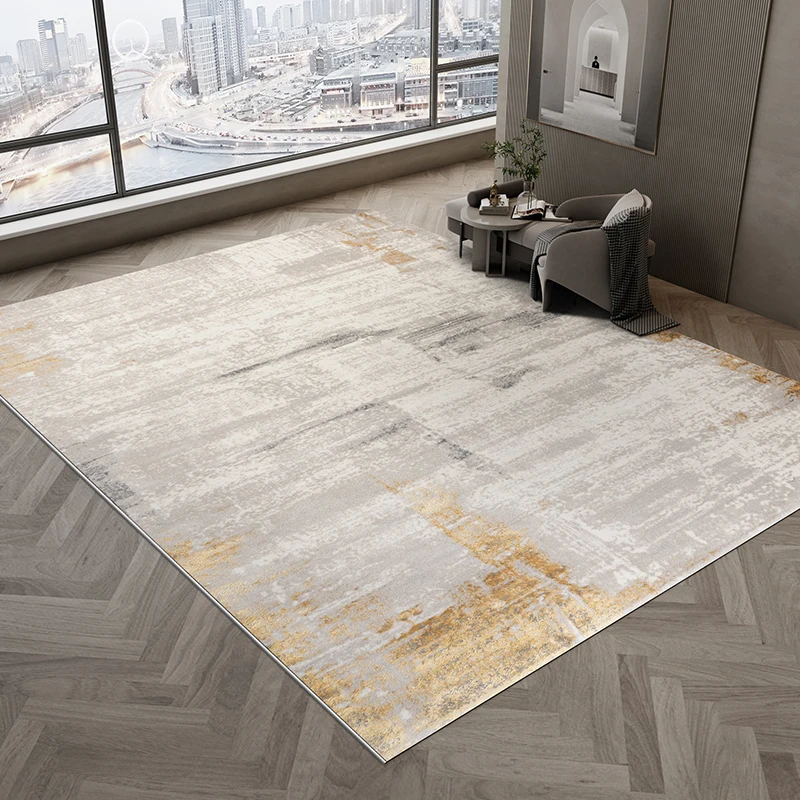 

Minimalist Abstract Carpets For Living Room Home Rugs For Bedroom Thicken Light Luxury Floor Mat Sofa Coffee Table Area Rugs