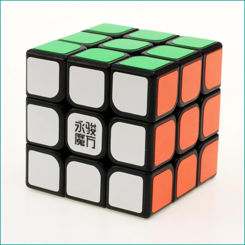 

YJ 3x3x3 Magic Cube YJ8304 Yulong Transparent Speed Cube Puzzle Toys for Children Cubo Magico