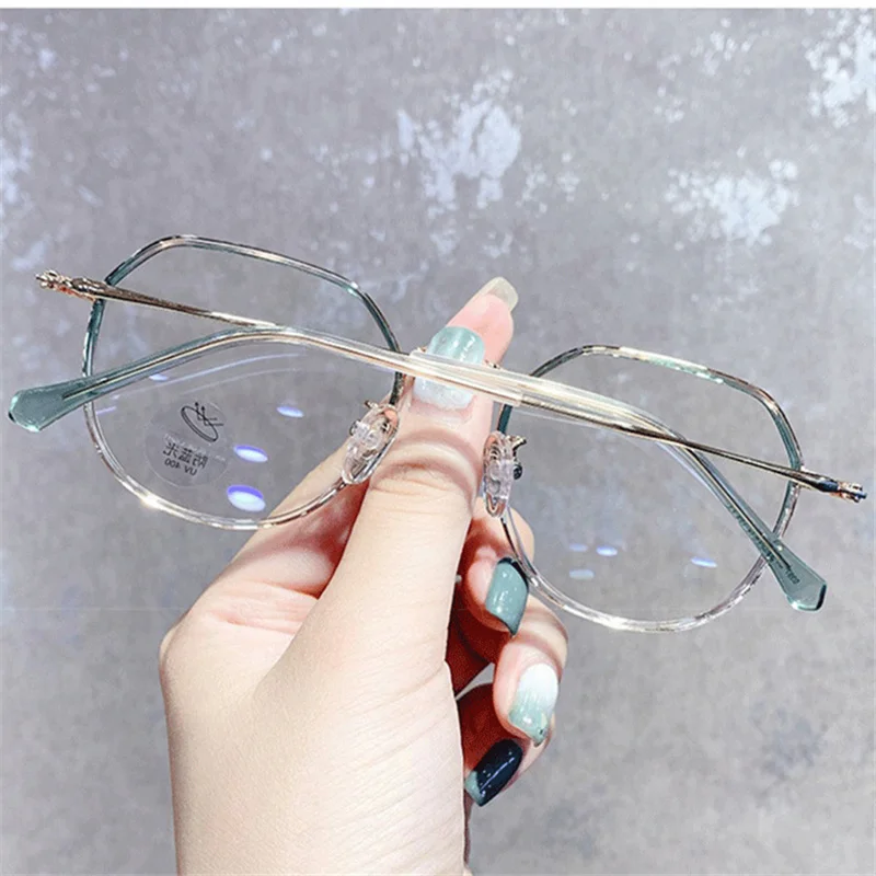 Finished Myopia Glasse With Minus Degree Women Round Nearsighted Eyewear Diopter -0.5 -0.75 -1.25 -1.5 -2.0 -2.5 -3.0 to -6 | Аксессуары