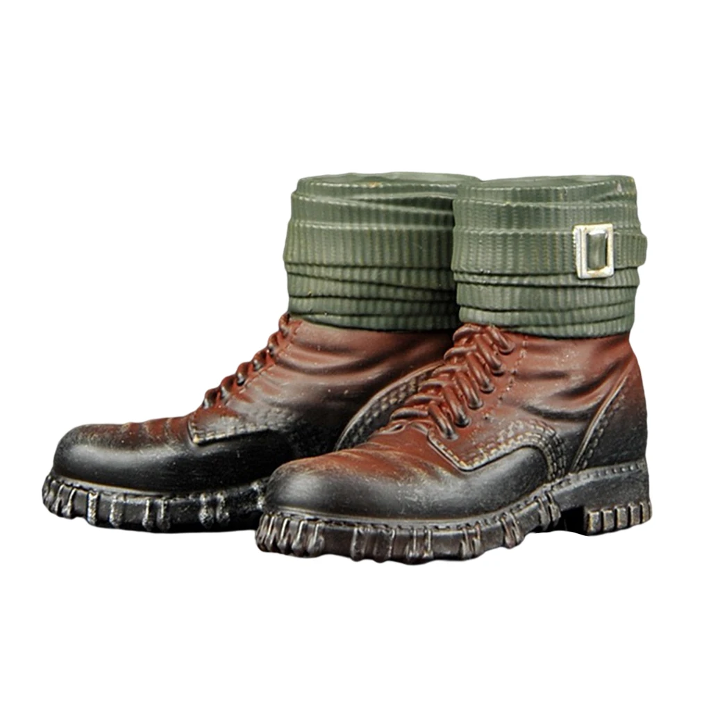 

1:6 German Soldier Mountain Boots Mans Toy 12'' Action Figure Body Accessory