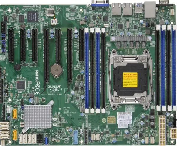 Online X10SRL-F Einzigen E5 V3/V4 Server Motherboard IPMI Dual Gigabit X99/C612