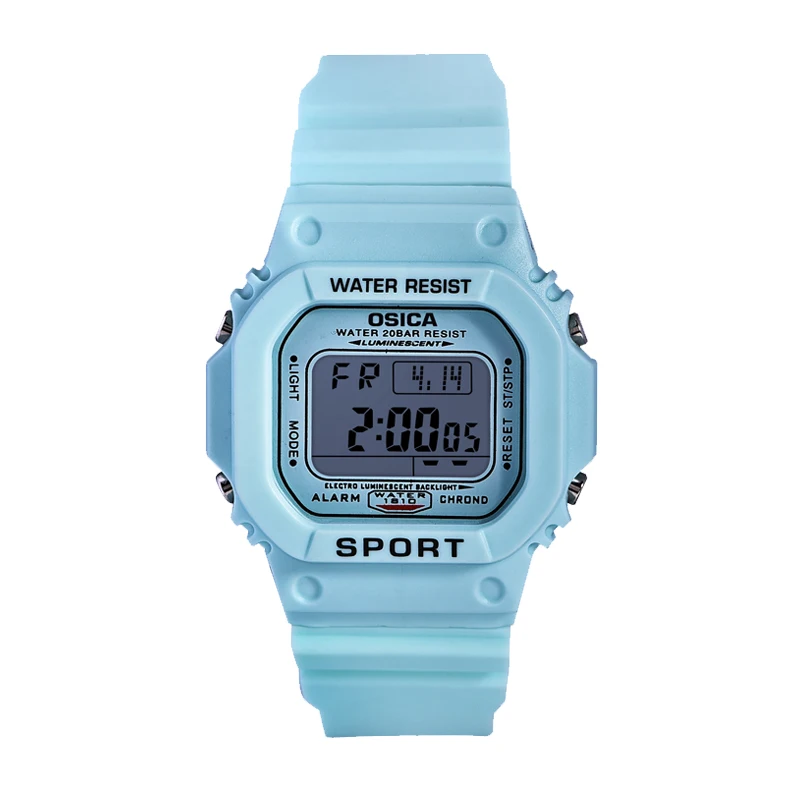 

OSICA children watch electronic watch boy watch girl watch alarm function luminous function watch running seconds watch