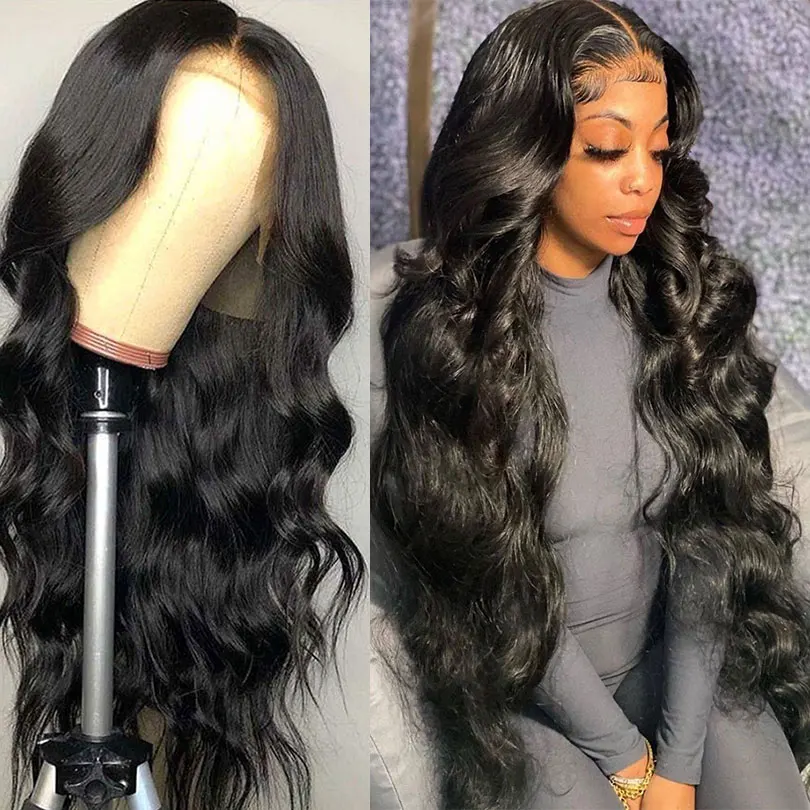 

Body Wave Lace Front Wig HD Transparent Lace Deep Part Brazilian Human Hair Wigs For Women 150% Density