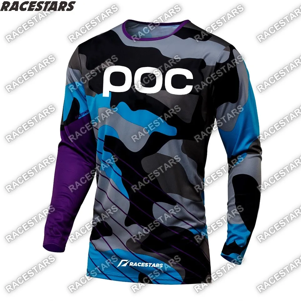 

Downhill Mountain Enduro Jersey Bicycles Men's Long Sleeve Motocross MTB Shirt Cycling Wear Bike DH Maillot Ciclismo Hombre DH