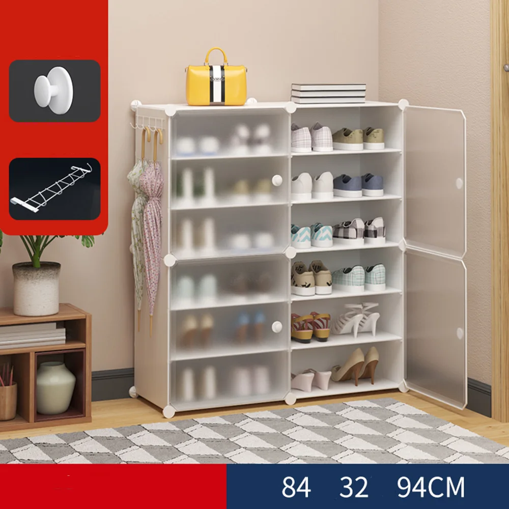 20 шт. ящики для обувных шкафов пластиковая прозрачная стойка обуви помещается