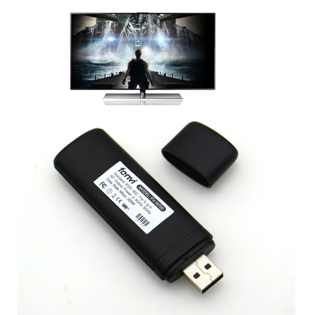 Замена USB tv беспроводной Wi-Fi адаптер для samsung Smart tv вместо WIS12ABGNX WIS09ABGN B8000 C530 C550 C630
