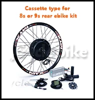 Передний или задний мотор 50 км/ч 48v 500w DIY электрический велосипед колесной базой для 2" 24" 2" 28" 700c