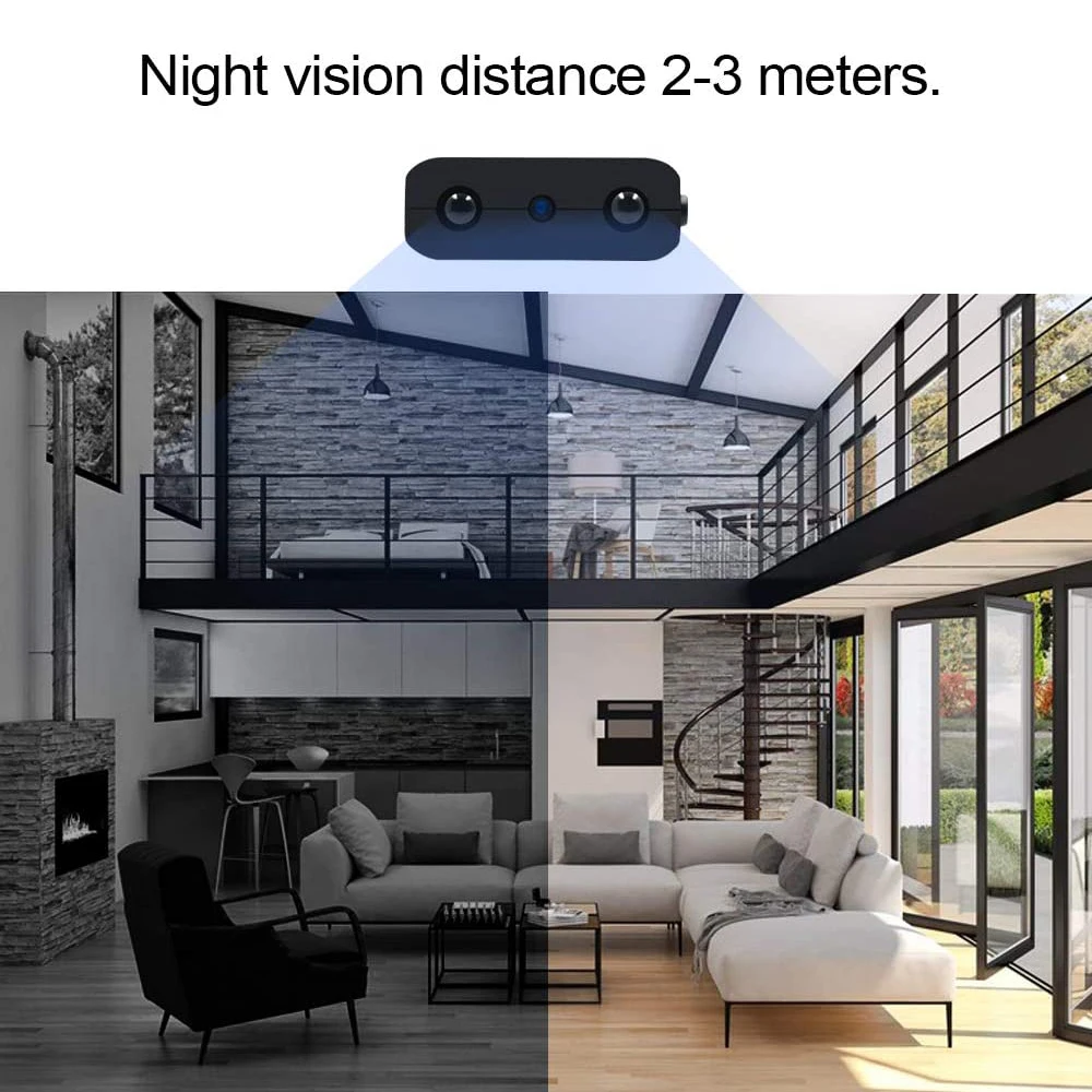 

HD 1080P Wifi XD Mini Camcorder Night Vision secrect Micro Camera Motion Detection DV DVR Security Camera Support Hidden TF Card