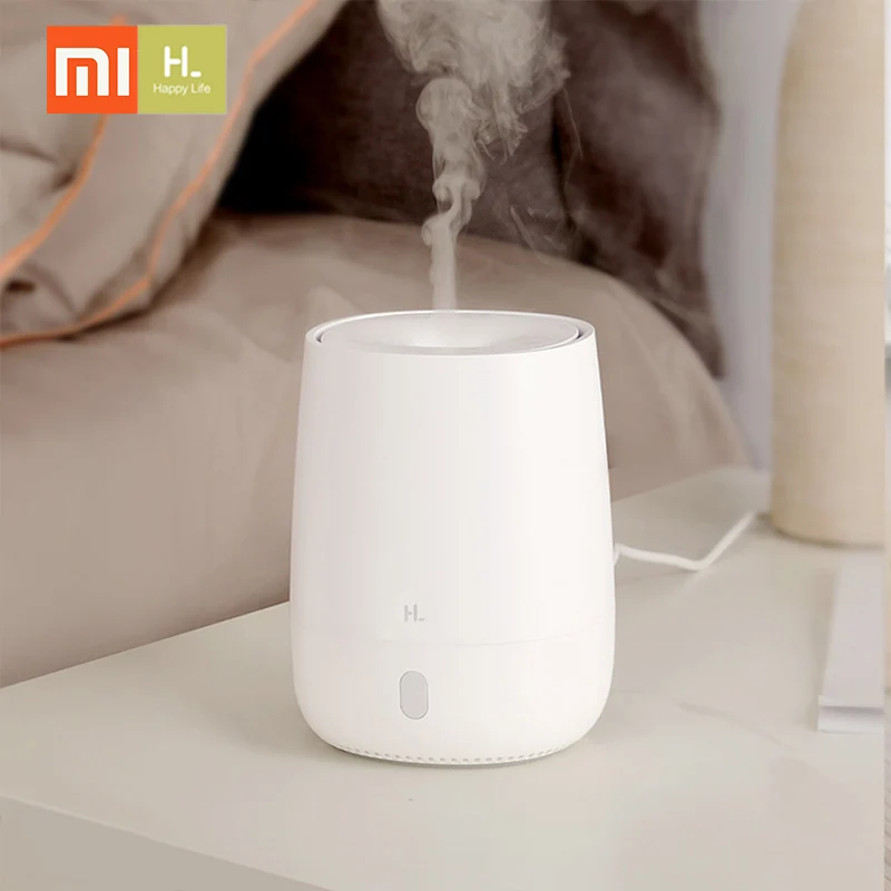 Xiaomi Youpin HL Портативный USB мини воздушный диффузор для ароматерапии и увлажнитель 120 мл тихий ароматический Туман чайник 7 светильник цвета для дома и офиса