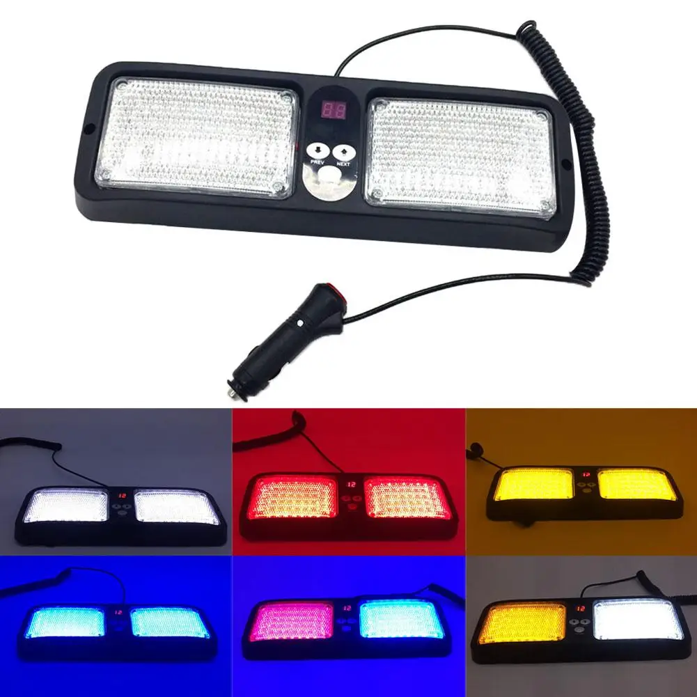 

20W 86LEDs Car Truck Sun Visor Strobe Emergency Warning Light Flashing Lamp