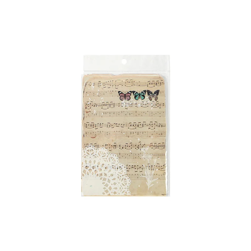 

25 Sheets Journal Decorative Stickers Book Scrapbooking Stick Label Diary Stationery Album Vintage Study Stickers