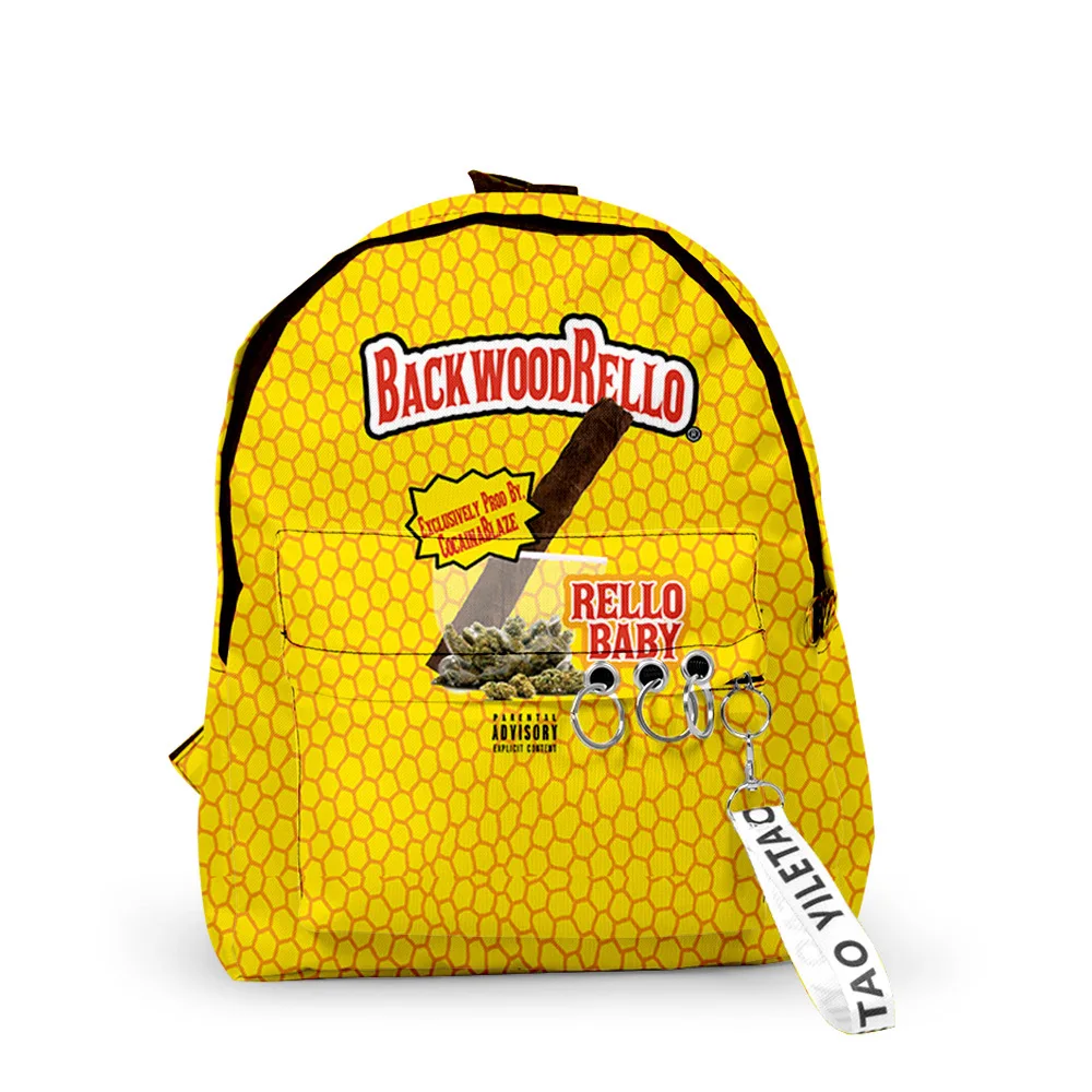 

Classic Popular Notebook Backpacks School Bags Backwoods 3D Oxford Waterproof Key Chain Accessories Boys Girls Cute Small Bags