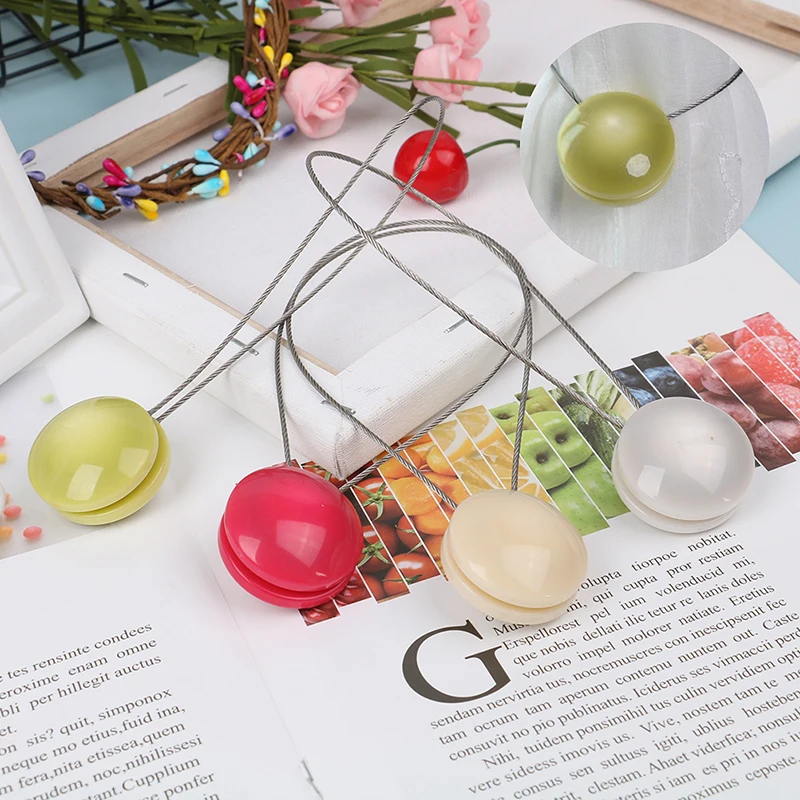 Пряжки для занавесок простой держатель с кошачьим глазом магнитные ремни