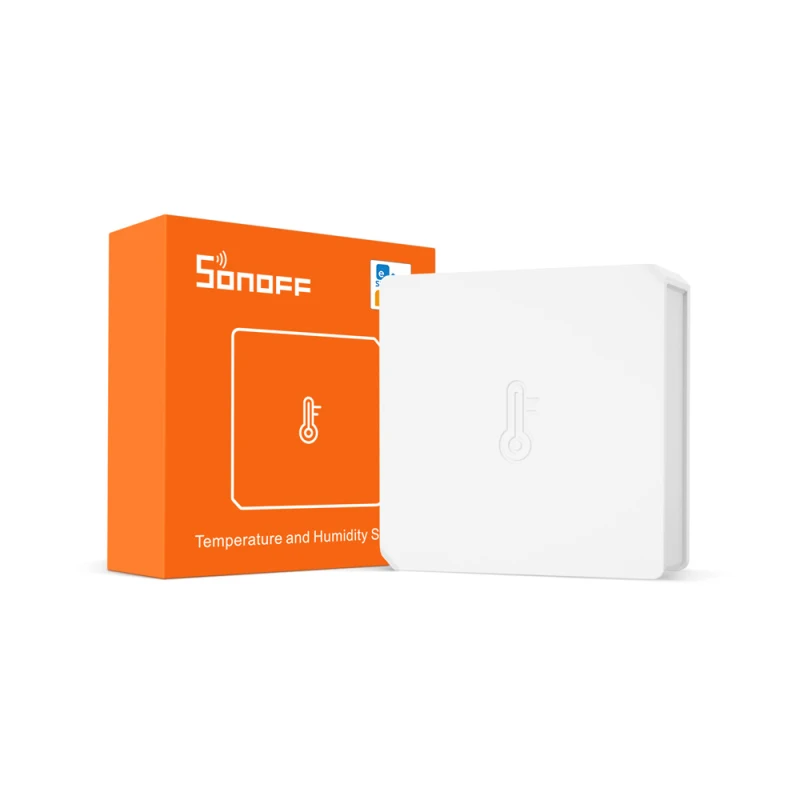 

SONOFF SNZB-02 ZigBee Temperature And Humidity Sensor Real Time Low-battery Notification Works With ZigBee Bridge EWeLink IFTTT