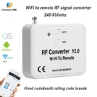 Выключатель Wi-Fi 240  930 МГц, мост дистанционного управления Wi-Fi для удаленного радиочастотного преобразователя для гаражной двери для умного дома