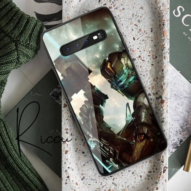 

Shooting game Dead Space Phone Case Tempered Glass For Samsung S20 Plus S7 S8 S9 S10E Plus Note 8 9 10 Plus A7 2018