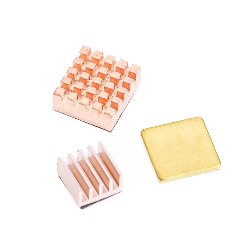 

3 Pcs/Set Copper Heatsink Heat Sink Cooling Kit For Raspberry Pi 3 Model B R9UB