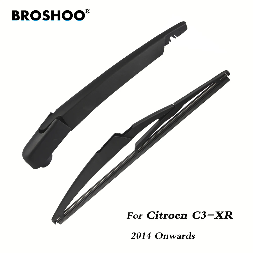 

BROSHOO Car Rear Wiper Blades Back Windscreen Wiper Arm For Citroen C3-XR Hatchback (2014-) 295mm,Windshield Auto Styling