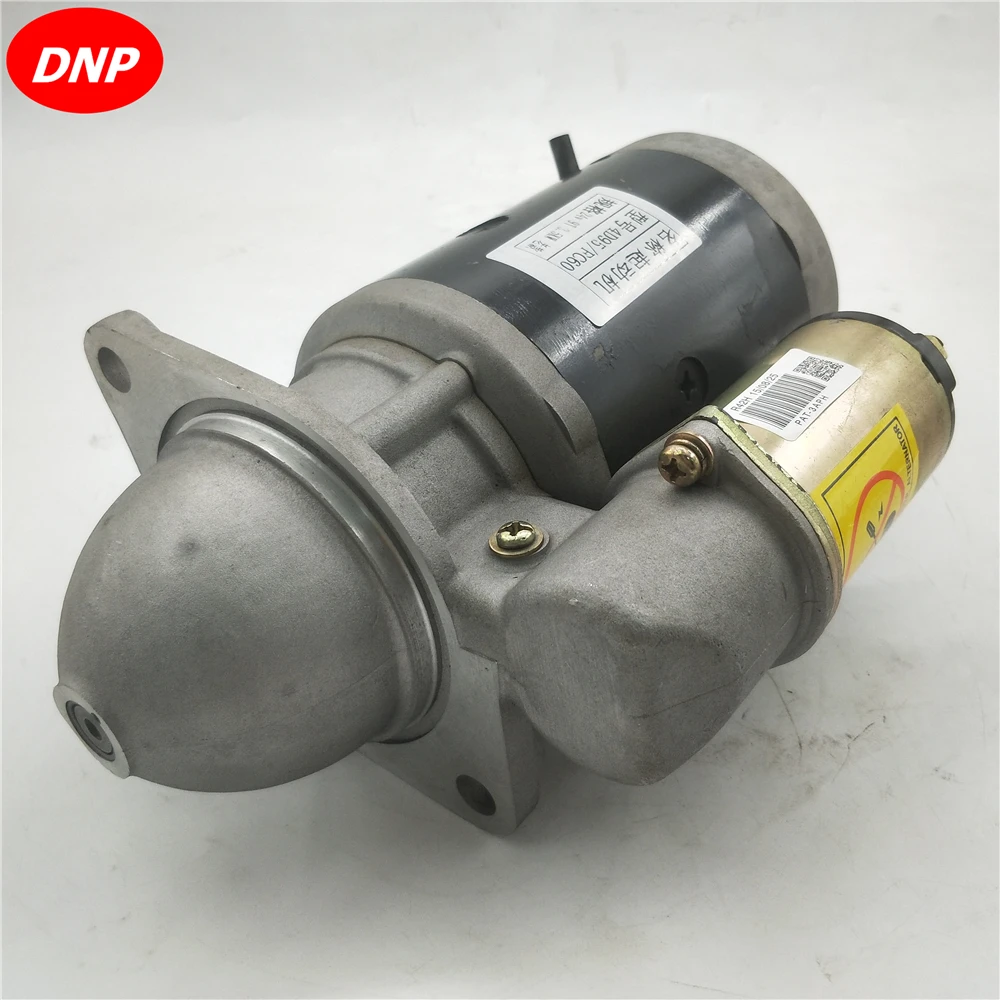 DNP Starter Motor 600-813-2151 For Komatsu Excavator Compressor Engine 4D95/FC60 24V 9T 3.5KW |