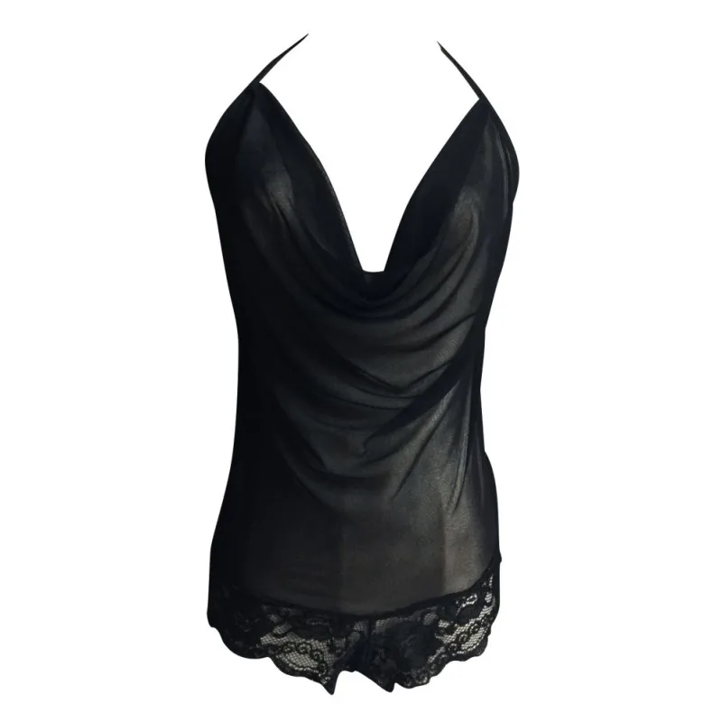 Сексуальное нижнее белье боди ночное глубокое Эротическое кружевное с открытой