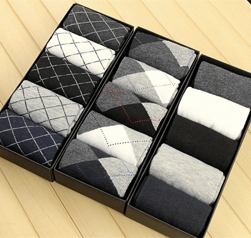 10 шт. = 5 пар носки для мальчиков хлопковые мужские экипаж подарки мужчин