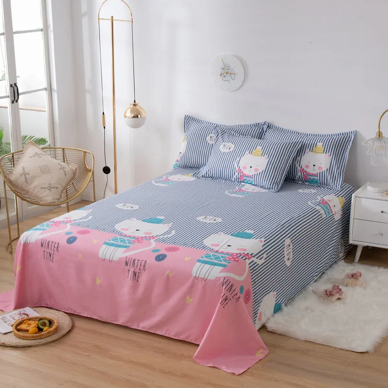 50 2020 новый толстый матовый кашемировый одиночный лист|Простыня| |