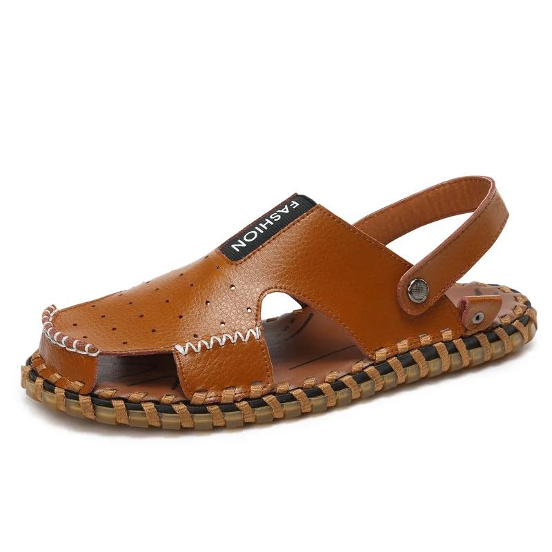 Sandales da herren deportivas beach heren para sport couro transparables sandles piel masculina sandalen cuero Мужская резиновая