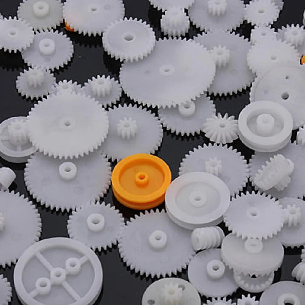 

64 Type Plastic Crown Gear Single Double Reduction Motor Gear Worm Gear