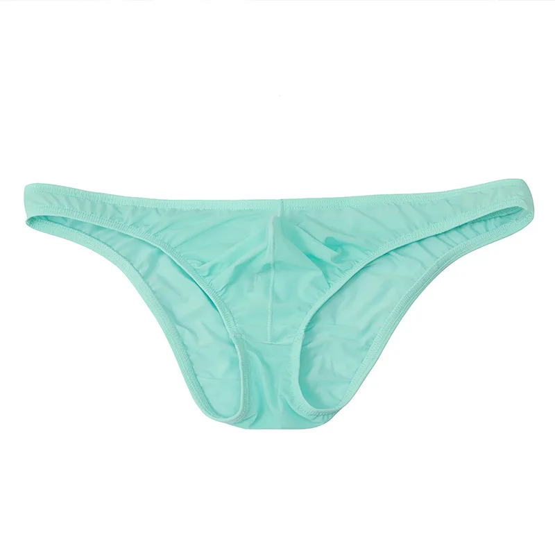 

Sexy Underwear Men Transparent Ultra-thin Panties Breathable See Through Briefs Male Summer Slip Underpants Cuecas