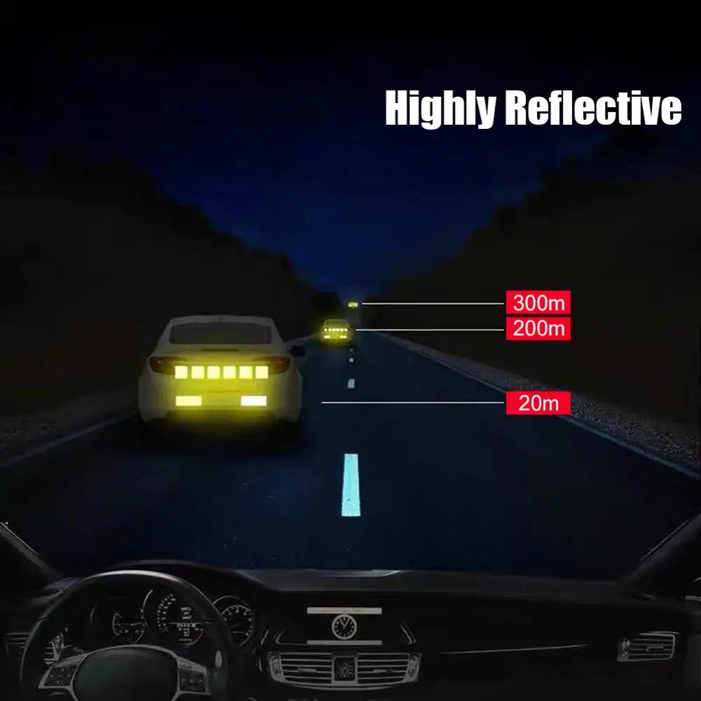 13 шт./лот предупреждающая лента для безопасности автомобиля светоотражающие