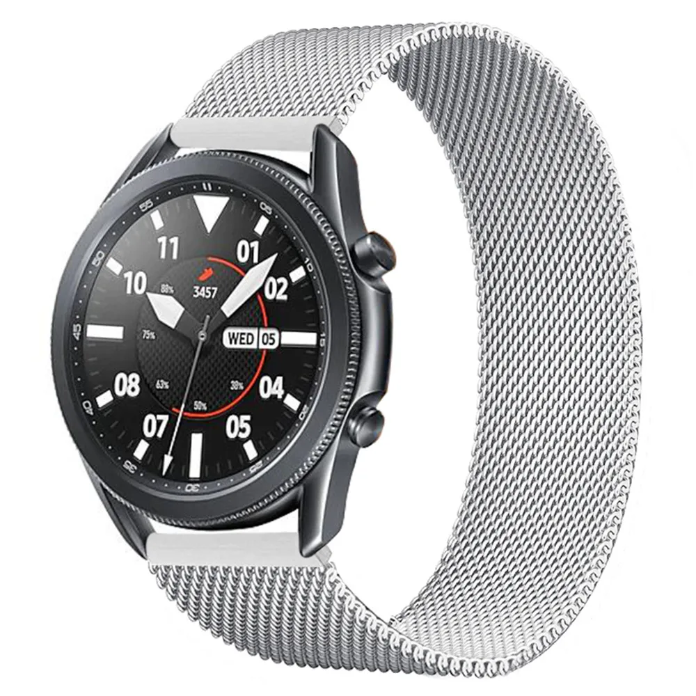 Ремешок магнитный для Samsung Galaxy watch 4 classic/Active 2 40/44/42/46 мм Gear S3 браслет Huawei GT/2/2e/pro 20
