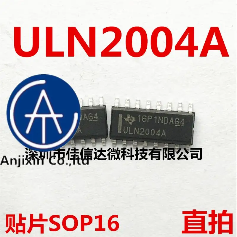 

10 шт., 100% оригинальные новые фонарики ULN2004A uln2004ock SOP-16 Darlington