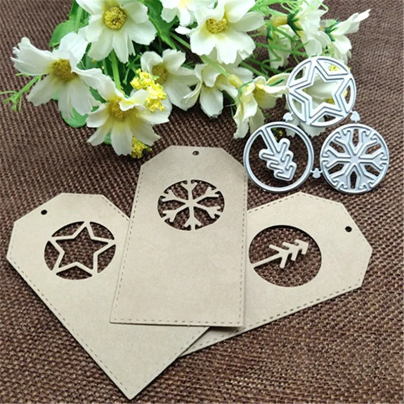 3 шт. трафареты для резки новогодней елки|Вырубные штампы| |