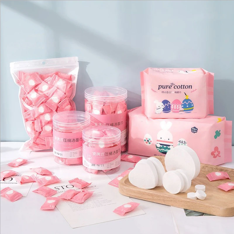 10 100 шт. портативное Хлопковое полотенце для путешествий|Полотенца лица| |