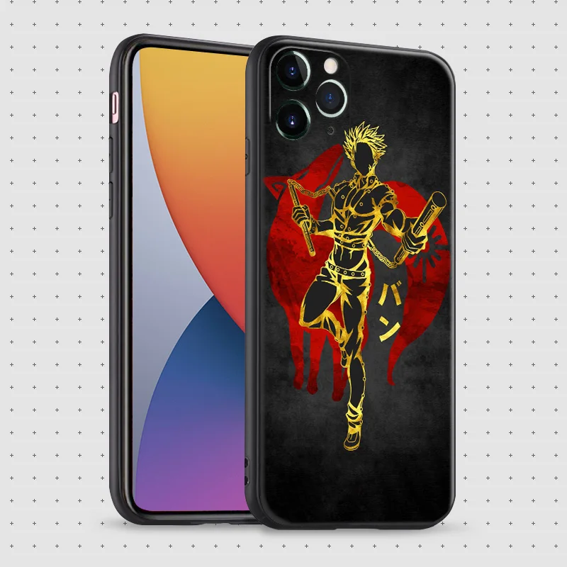 ban seven deadly sins anime for iphone se 6 6s 7 8 plus x xr xs 11 12 mini pro max soft silicone phone case cover shell free global shipping