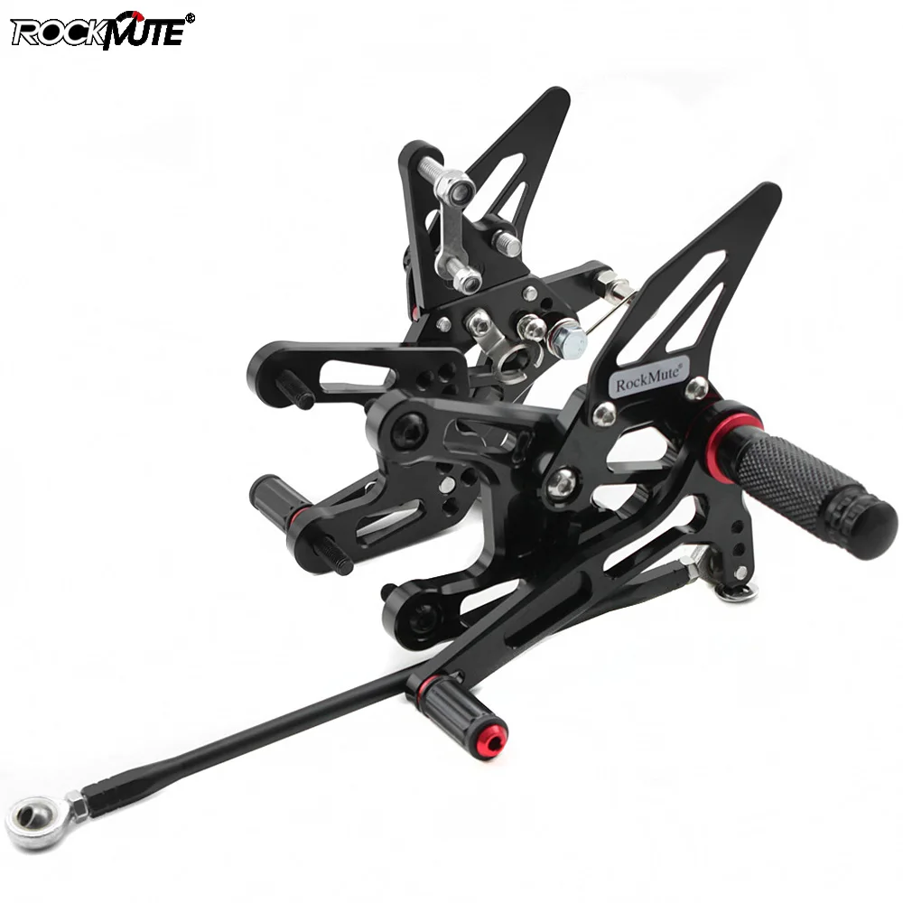 

For Kawasaki ZX-10R ZX10R ZX 10R 2011 2012 2013 2014 Adjustment Rider Motorcycle Footrests Alloy Rearset Rear Footpeg Foot Rests