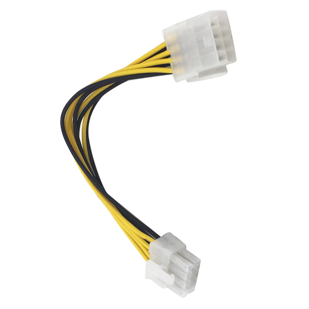 8Pin папа-мама Материнская Плата ЦП кабель питания удлинитель Соединительный
