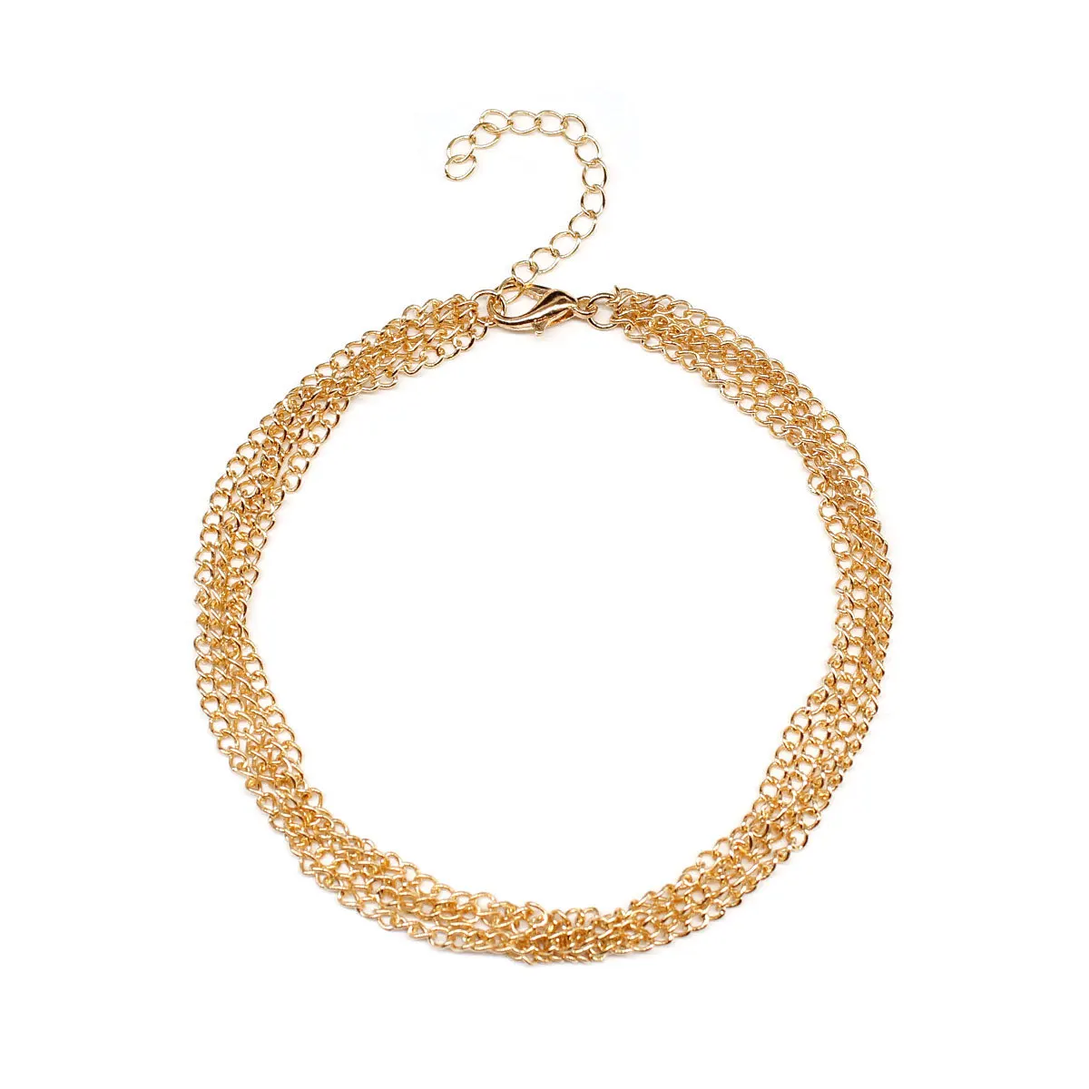 

European and American summer hot foot decoration multi layer chain fashion street shooting new product express k051