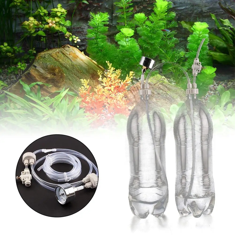 Набор для самостоятельной сборки системы генератора CO2 клапан диффузор аквариум