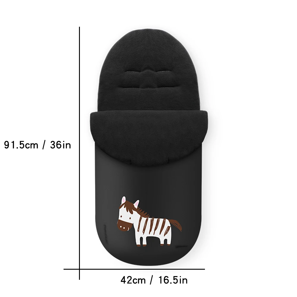 Детские спальные мешки для коляски новорожденных лапка младенцев флисовый