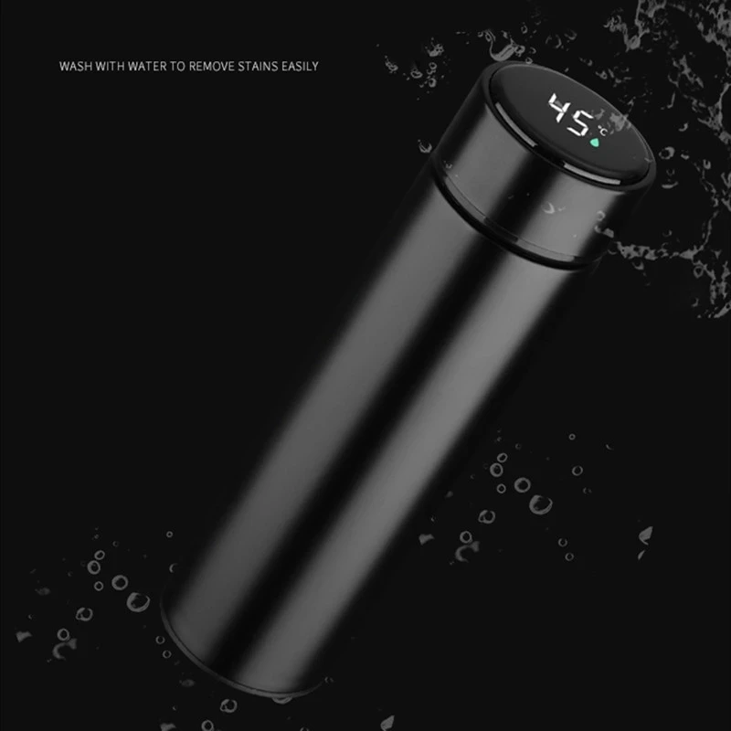 Термос из нержавеющей стали Изолированная бутылка Вакуумная чашка умная