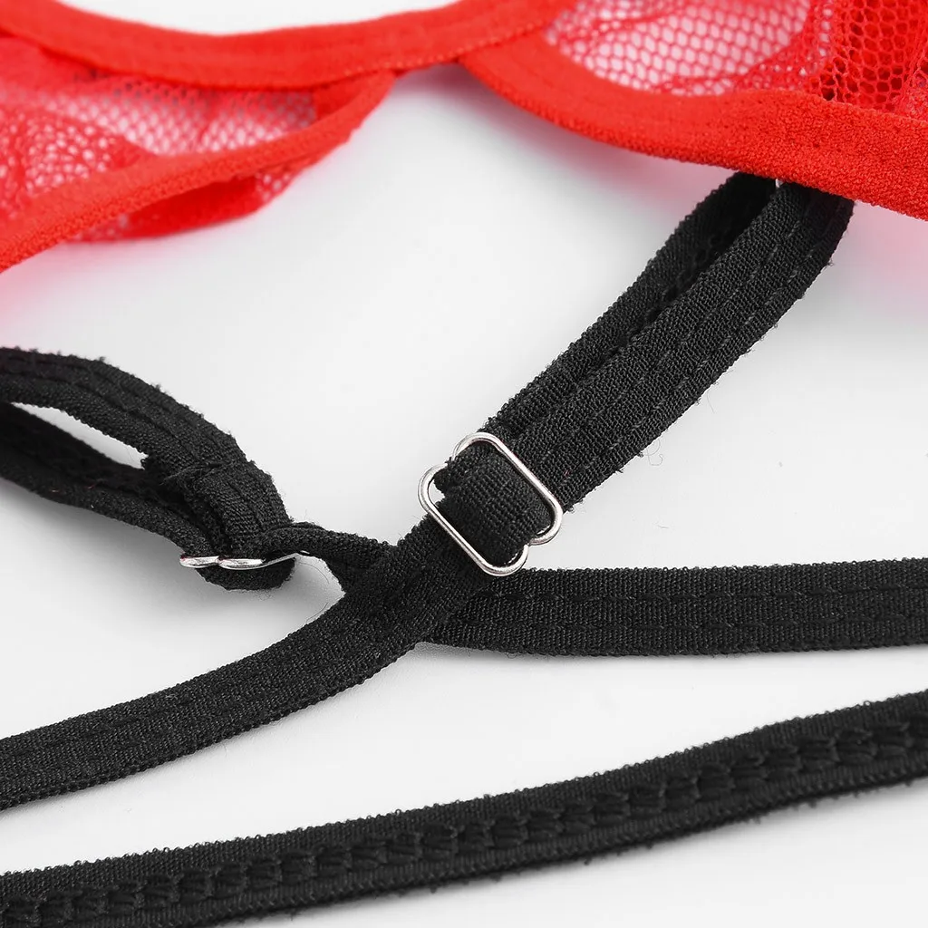 Женское Сетчатое сексуальное нижнее белье SAGACE прозрачное нового размера плюс