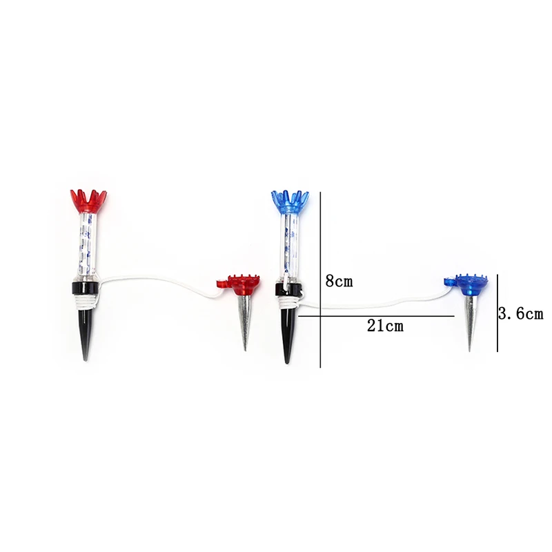 

Plastic 70mm Golf Training Ball Tee Composite Step Down Golf Ball Holder Tees Golf Accessories