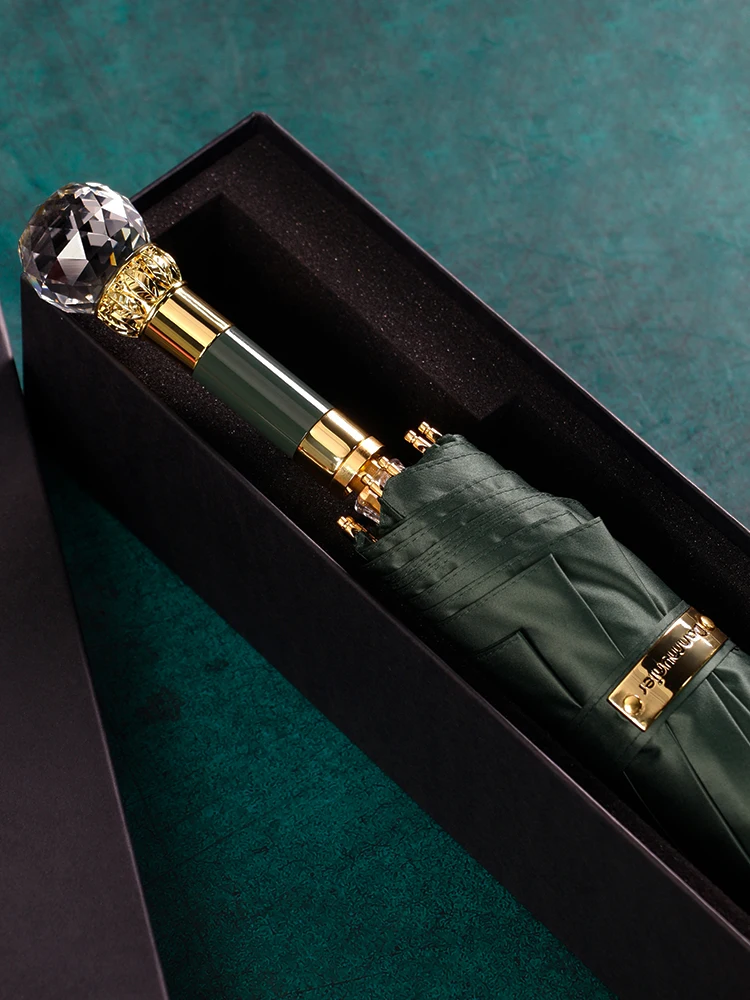 Economici Ombrello Da Spiaggia Di Lusso Per Donne Di Grandi Dimensioni Protezione Uv Business Antivento Ombrello Moda Per Adulti Guarda Chuva Rain Gear BD50UU