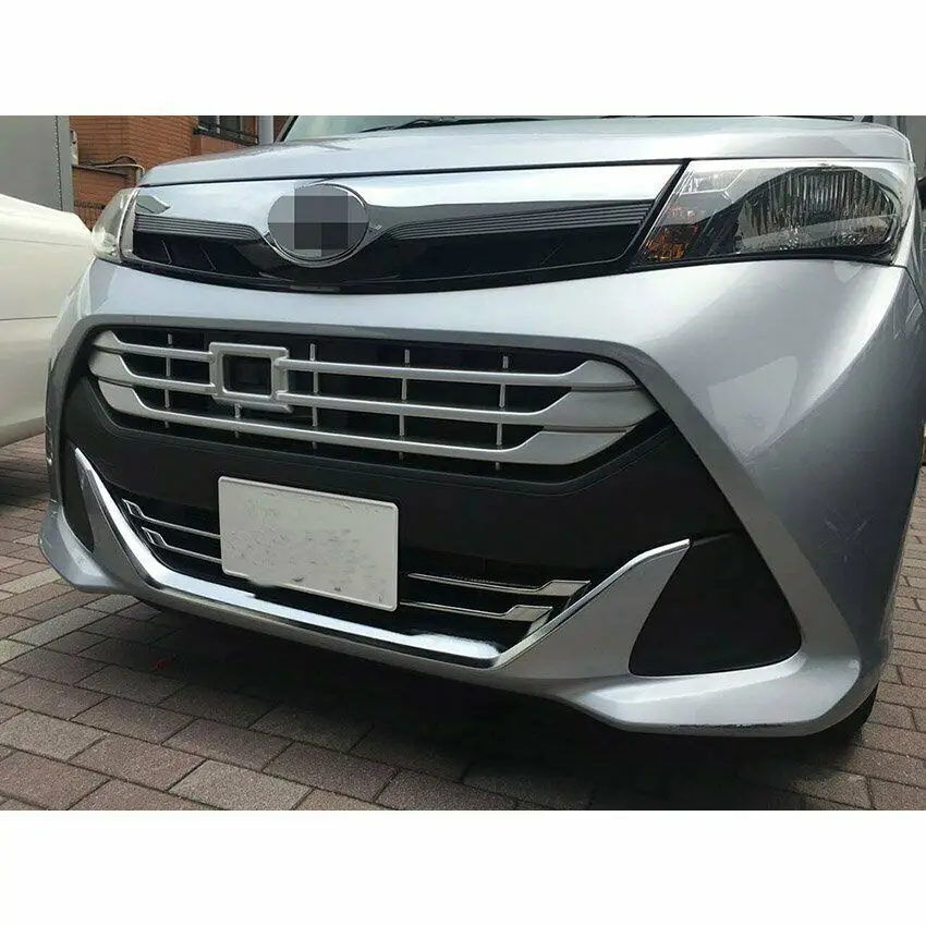 

Chrome Front Hood Bumper Bonnet Cover Trim Fit Toyota Tank 2018-2021