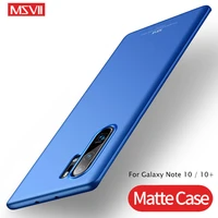 for samsung galaxy note 10 pluspro case msvii slim matte coque for samsung note 10 pro case hard cover for galaxy note 10 plus