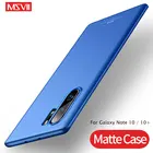 Чехол MSVII для Samsung Galaxy Note 10 PlusPro, тонкий матовый чехол для Samsung Note 10 + Pro, жесткий чехол для Galaxy Note 10 Plus