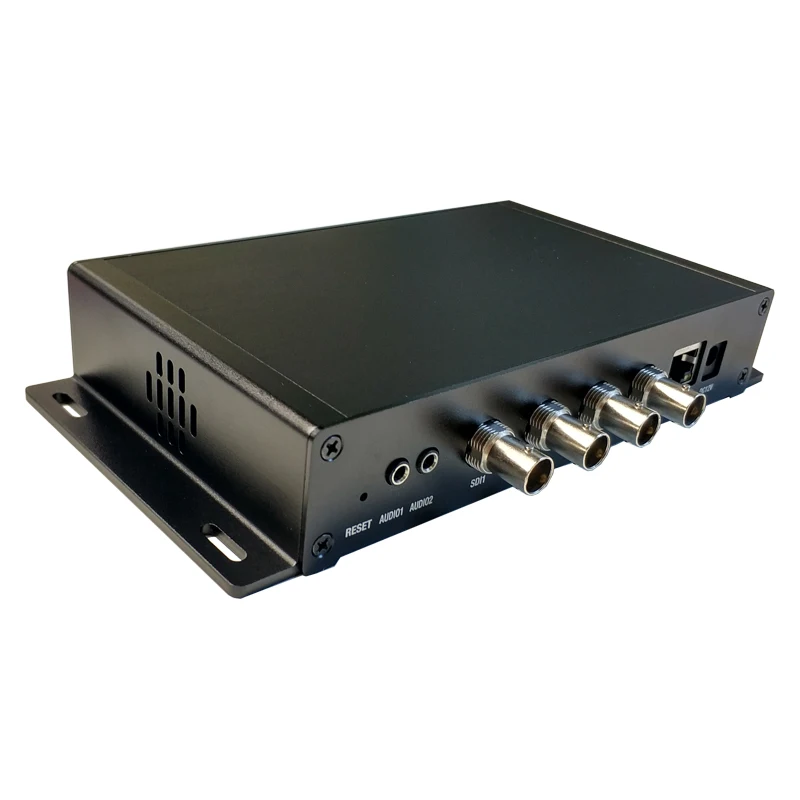 Потоковое IPTV 4-канальное HD SDI к IP SRT RTMP RTSP UDP HLS HTTP 4K видео мини цифровой кодировщик